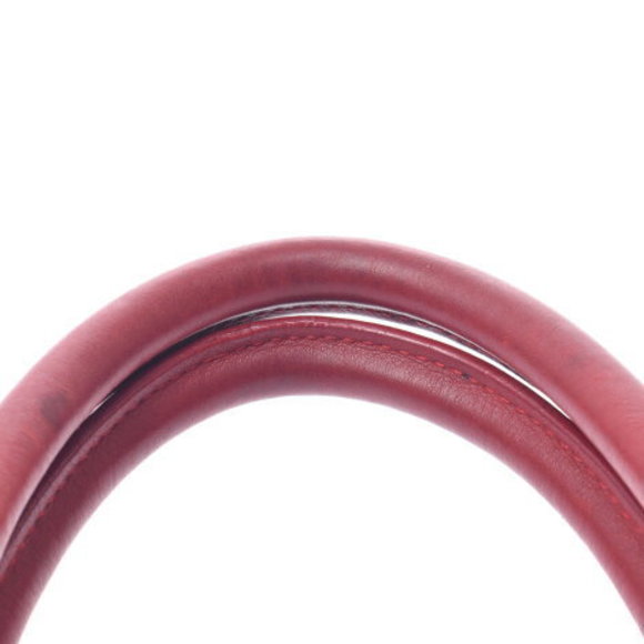 SAINT LAURENT Petit Cabas bag red calf handbag - Picture 4 of 12